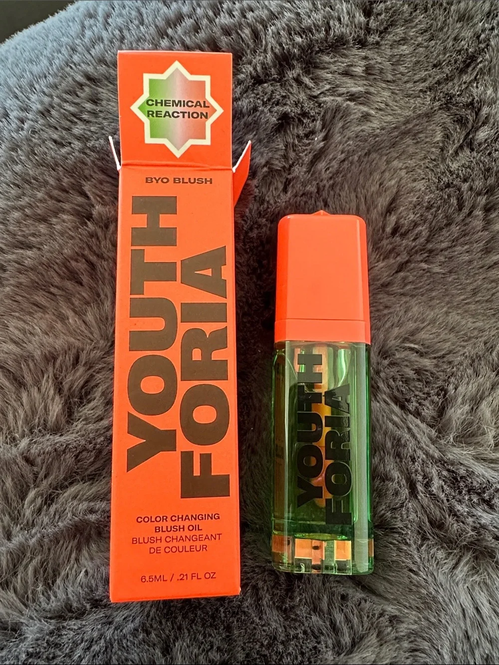 NIB Youth Foria BYO BLUSH Color Changing Blush Oil